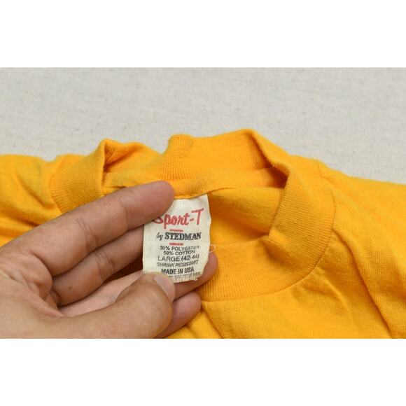 Vintage 1984 Loudon Classic Motorcycle Racing T-Shirt Regular Size L - Picture 2 of 8